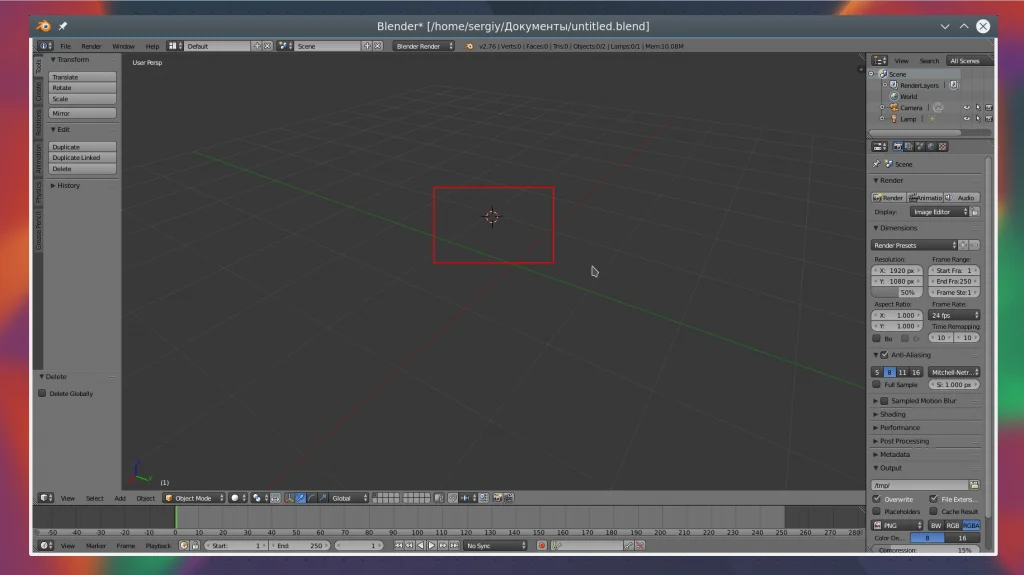 Blender с нуля: Первые шаги в 3D-моделировании для новичков