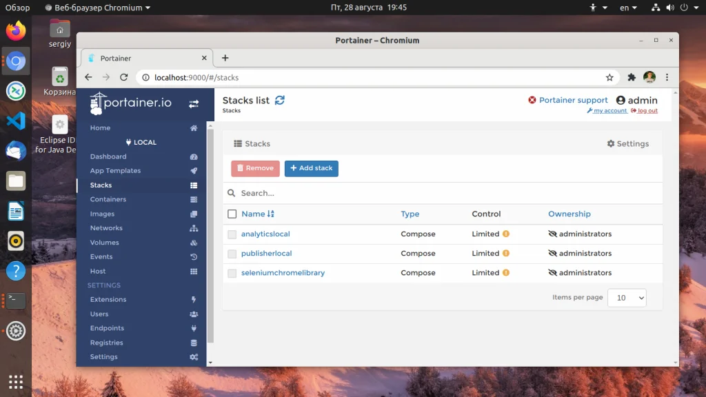 Portainer: Управляй Docker-контейнерами через веб-интерфейс легко и просто