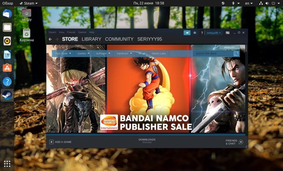 Игры на Ubuntu 20.04: Полная установка Steam за 5 минут