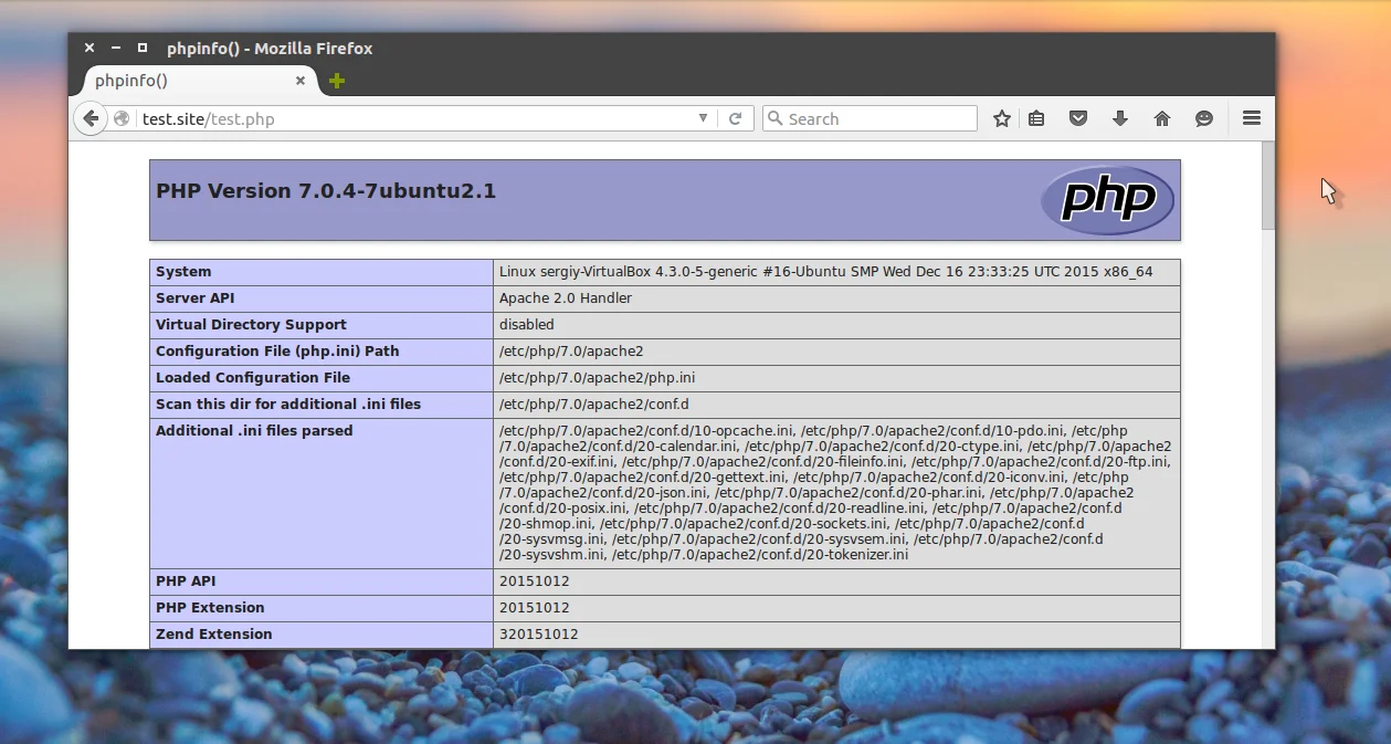 Создаем веб-сервер на Ubuntu 16.04: Полная установка LAMP-стека за час