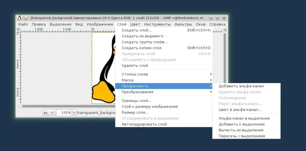 Прозрачный фон в GIMP за 5 минут: пошаговая инструкция для новичков