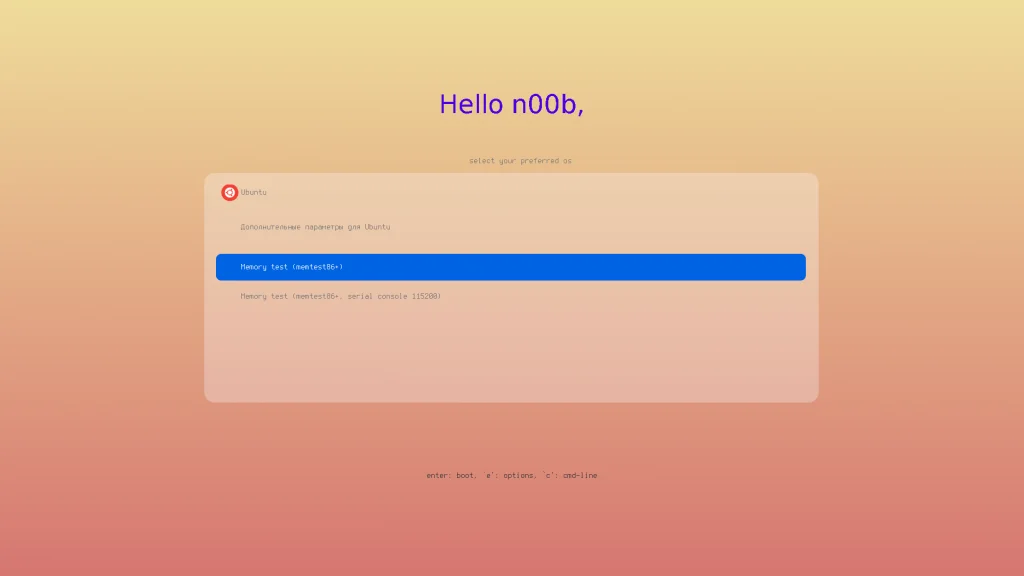 10 лучших тем для GRUB: Преврати скучный экран загрузки в произведение искусства