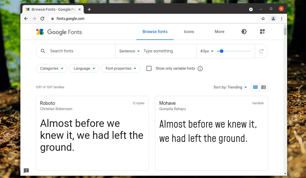 Как установить шрифт в Gimp