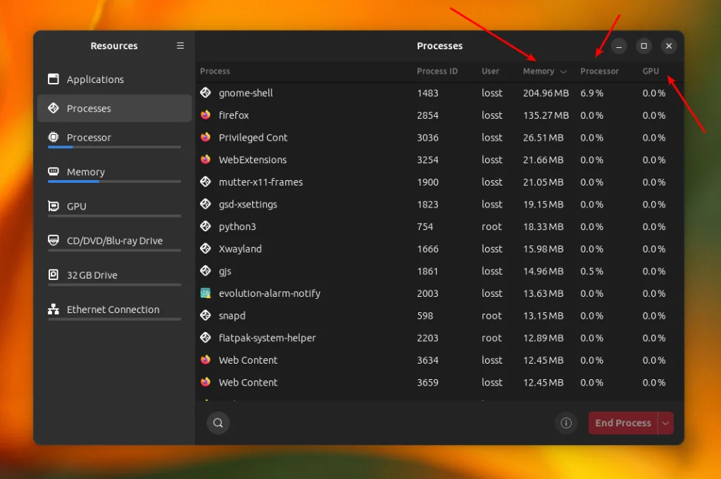 Где в Ubuntu диспетчер задач? 4 лучших способа его заменить