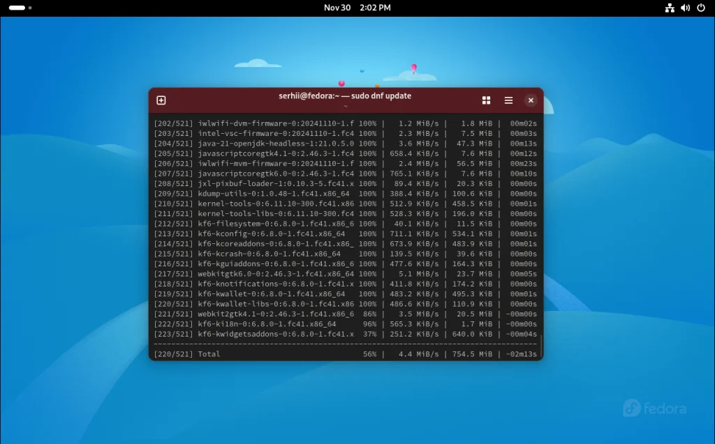 Fedora 41: 20 шагов для идеальной настройки вашей системы
