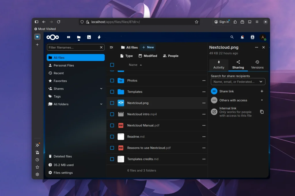 NextCloud: Ваше личное облако за 5 минут. Полная замена Google!