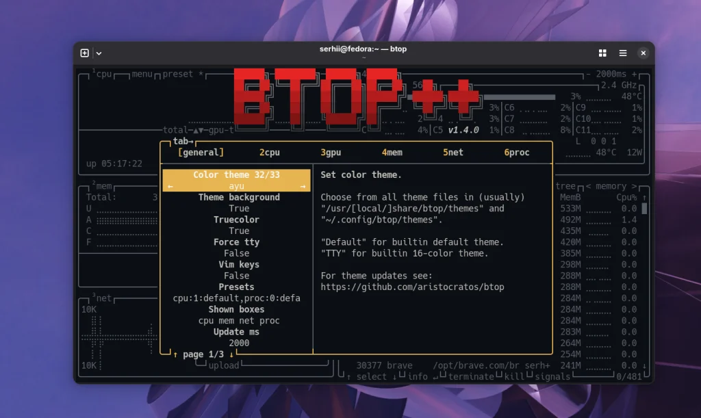 Терминал на максималках: 15 TUI-утилит для Linux, которые заменят GUI в 2025