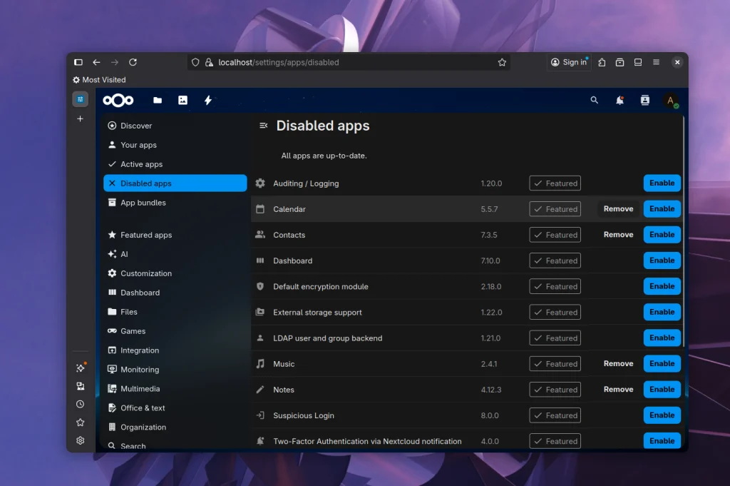 NextCloud: Ваше личное облако за 5 минут. Полная замена Google!