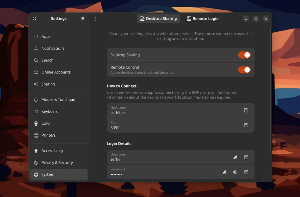 Удаленный доступ к Ubuntu 24.04 и 24.10: Полное руководство по настройке