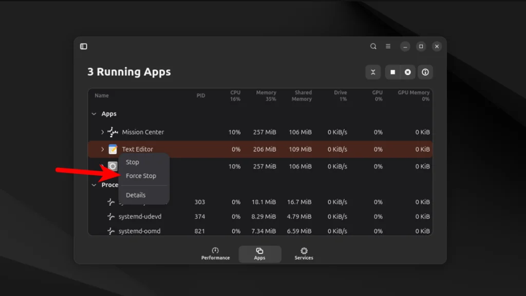 Зависла программа в Ubuntu? 3 рабочих способа её закрыть